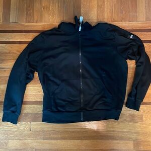 Alo full zip black hoodie size 2xl. In like new condition.